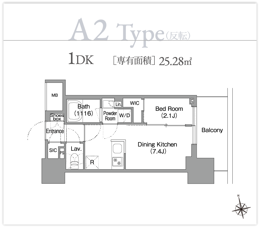 A2type（反転）