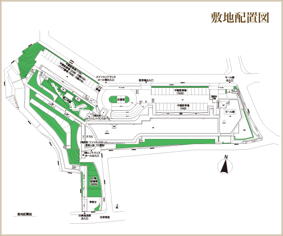 敷地配置図