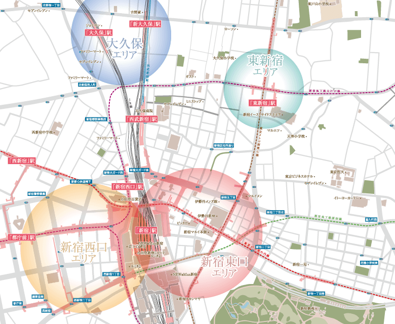 エリア概念図