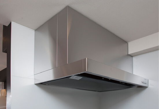 ステンレス製レンジフード