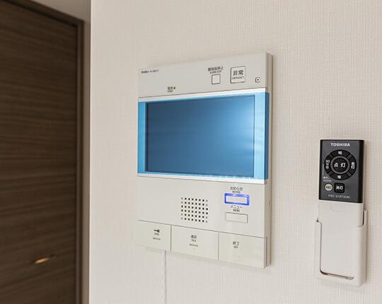 TVモニター付インターホン