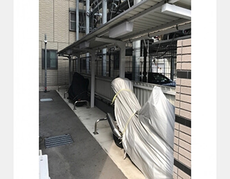 バイク置き場※別途契約・要空き確認