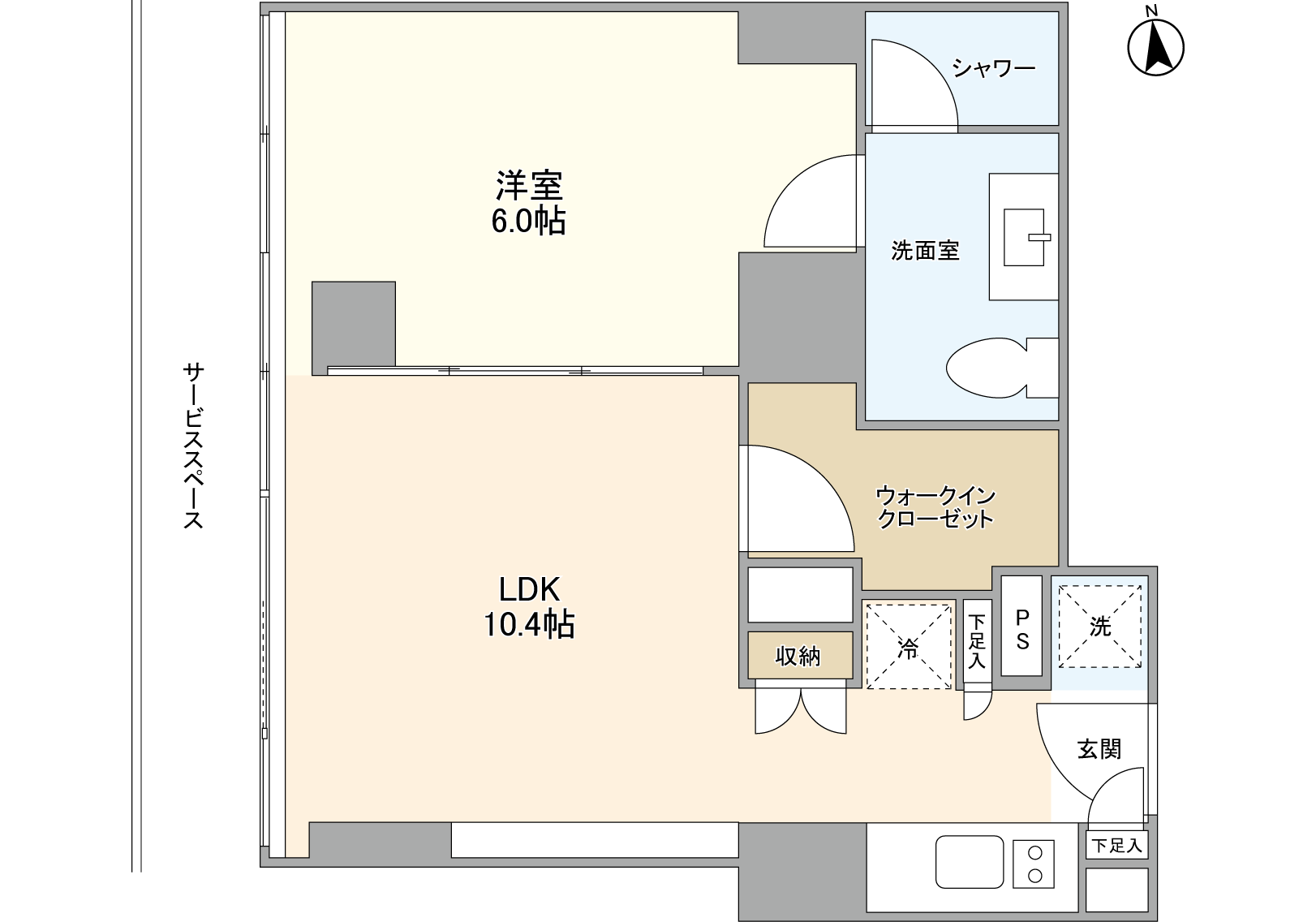 B1タイプ 間取り図