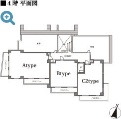 4階平面図