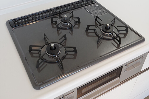 システムキッチン3口コンロ（1LDK・2DKのみ）