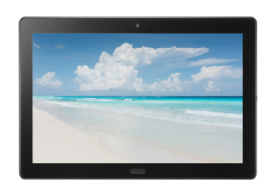 専有部で利用可能な防水機能付きのタブレット